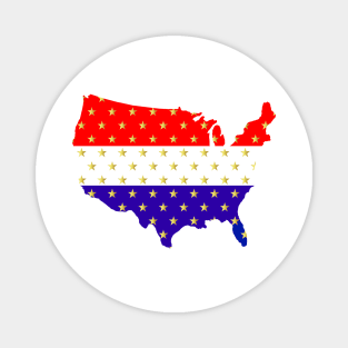FOURTH Of July America Magnet